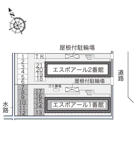 ★手数料０円★尾道市高須町 月極駐車場